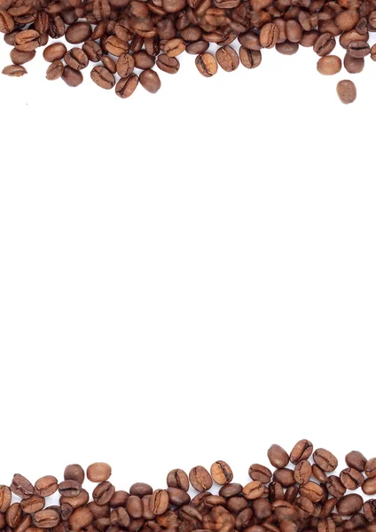 Hintergrund der Kaffeebohne — Stockfoto