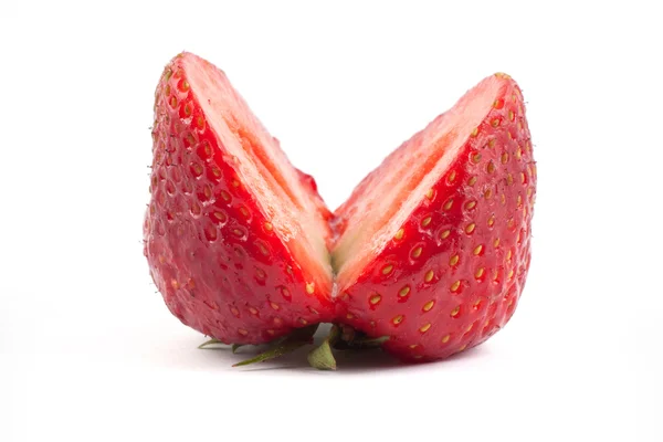 Вирізати strawberrie — стокове фото