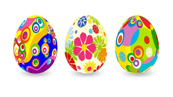 Huevos de Pascua. — Archivo Imágenes Vectoriales