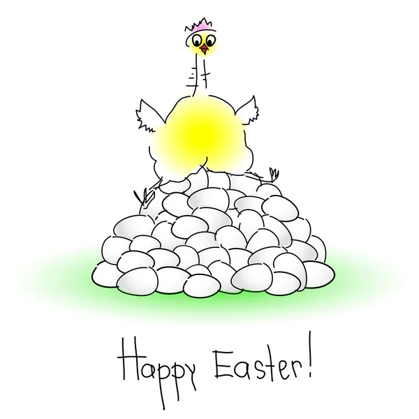 Mutlu Paskalyalar! — Stok Vektör