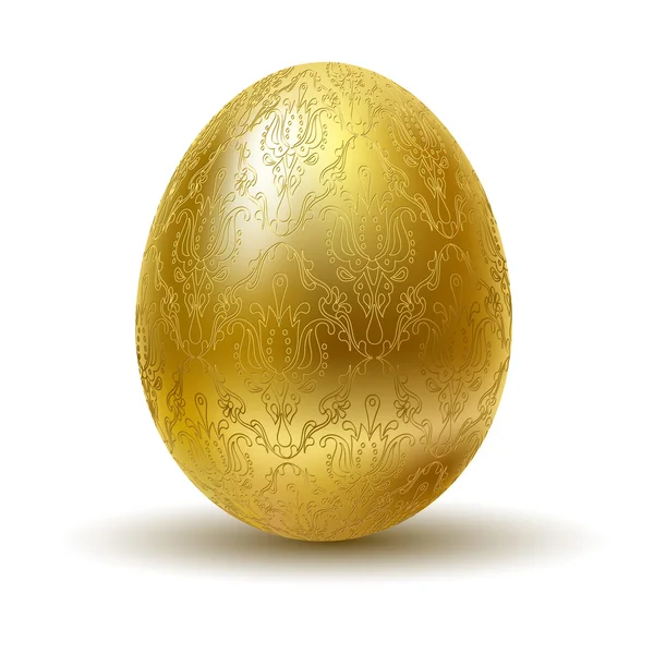 Huevo de oro. — Vector de stock