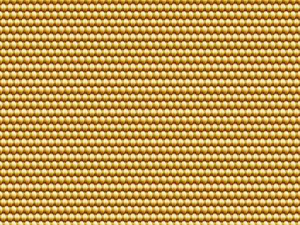 Seamless gold fabric closeup background. — Stock Photo, Image