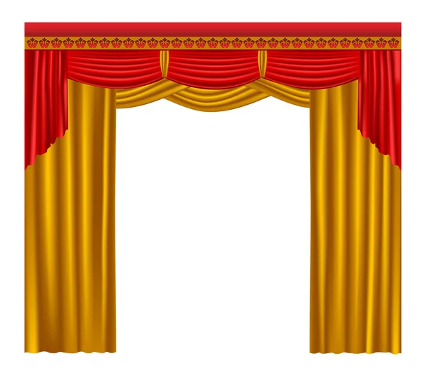 Curtain. — Stock Vector