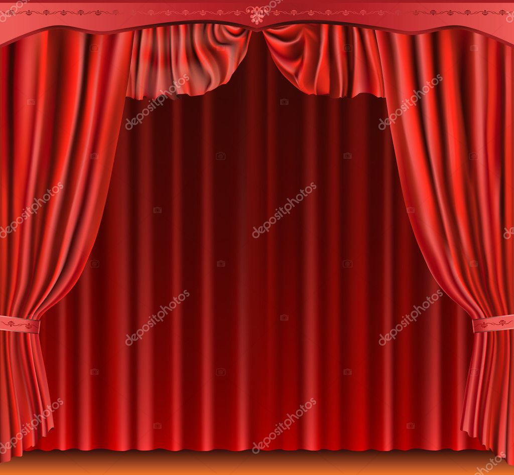 Curtain Stock Vector By ©leonardi 2808578