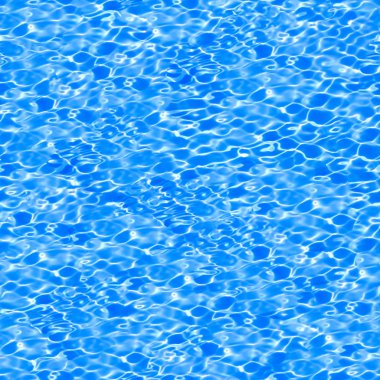 Seamless water background. clipart