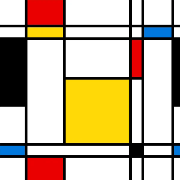 Бесшовный абстрактный геометрический красочный векторный узор . — стоковый вектор