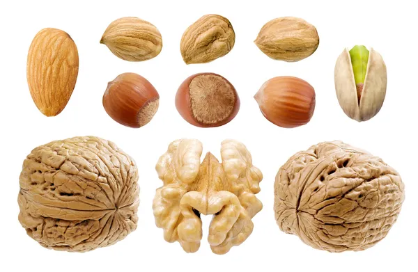 Nuts set. — Stock Photo, Image