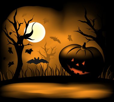 Halloween background clipart