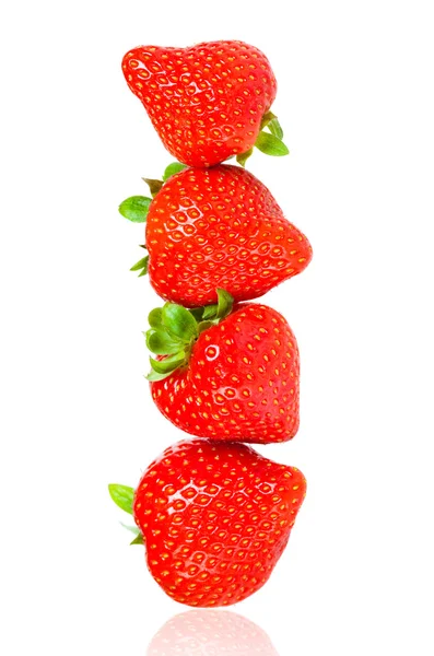 Zralé jahody — Stock fotografie