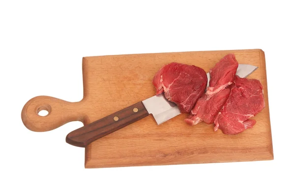 Slices of the meat — Stock Photo, Image