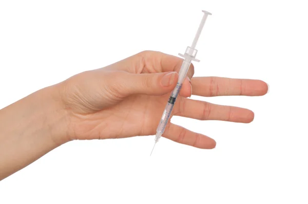Inzulínové injekce — Stock fotografie