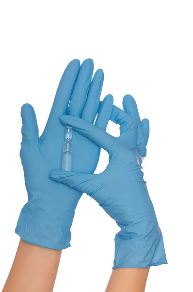 Ampoule for making a vaccination — Stock Photo, Image