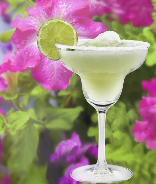 Margaritas with lime Margaritas with lime — Stock Photo, Image