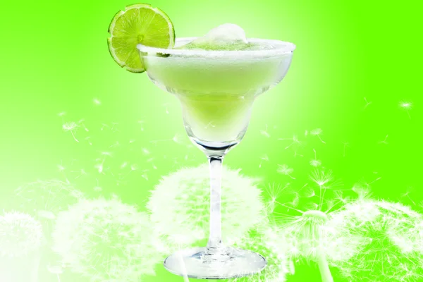 Margaritas with lime — Stock Photo, Image