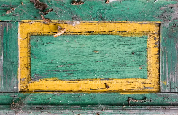Frame Old Paint Plank — Stock Photo, Image