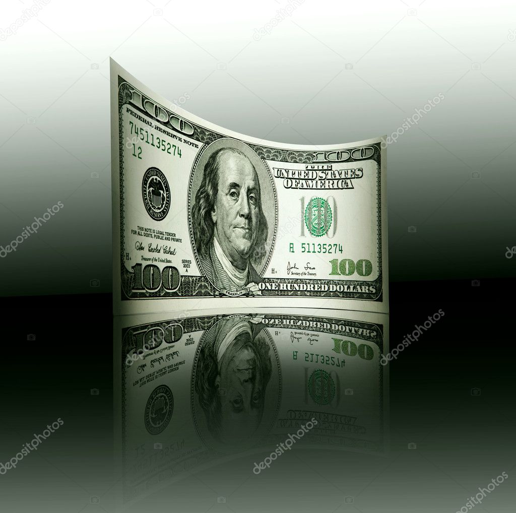 money, 100 american dollars