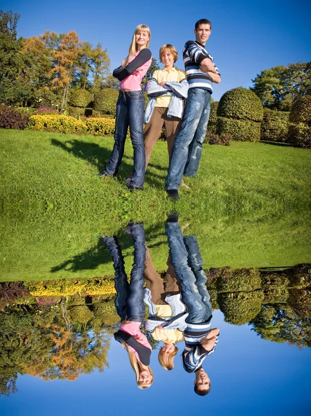 Team of friends — Stock Photo, Image