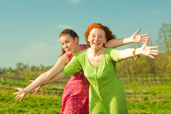 Mom and Daughter Having Fun — Stock Photo, Image