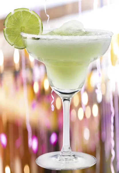 Margaritas wapnem Margaritas z limonki — Zdjęcie stockowe