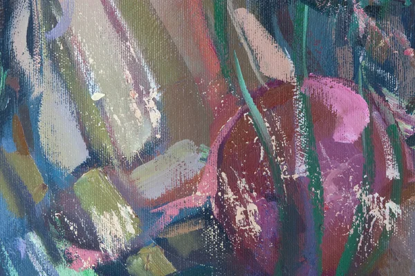 Abstrakt fragment av målning 2 — Stockfoto