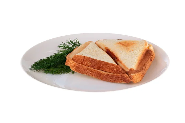 Heißes Sandwich — Stockfoto