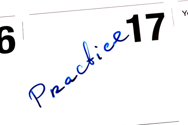 Practice — Stock Photo, Image