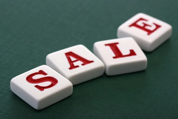 Letters Sale — Stock Photo, Image