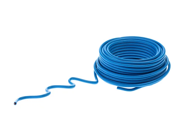 Blue wire — Stock Photo, Image