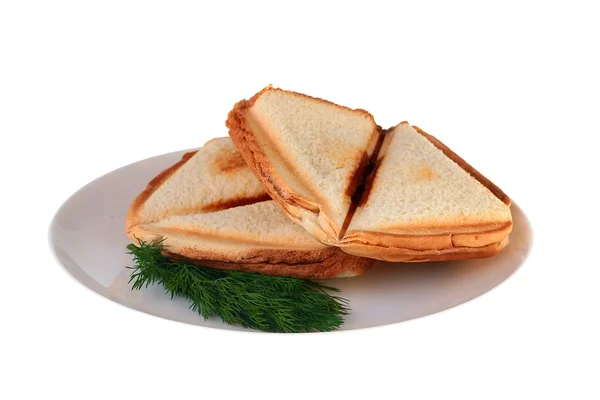 Warm broodje — Stockfoto