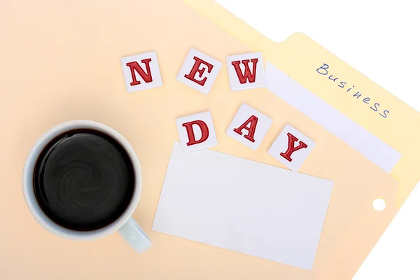 stock image New Day business