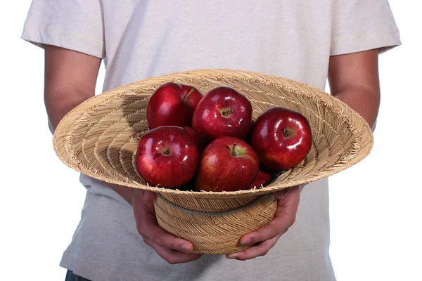 Goccia di mele — Foto Stock