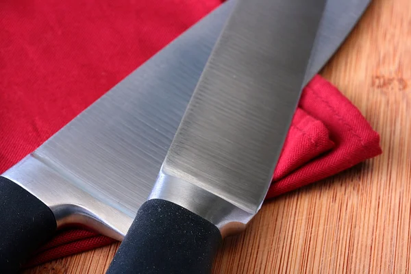 Μάγειρας μαχαίρια — Φωτογραφία Αρχείου