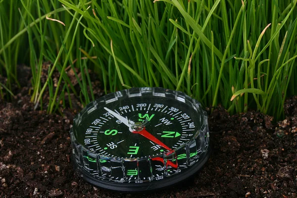 Moderní kompas — Stock fotografie