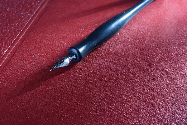 Oude inkt pen — Stockfoto