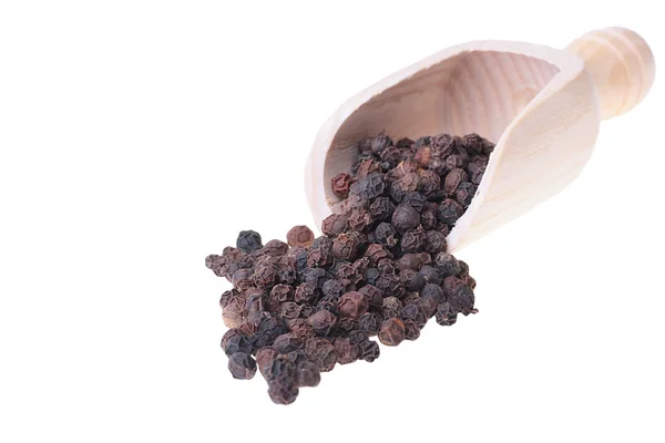 Grains of black pepper — Stock Photo, Image