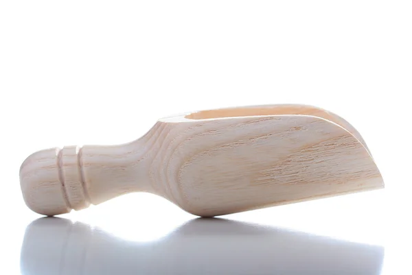 Drewnianą łyżką — Zdjęcie stockowe