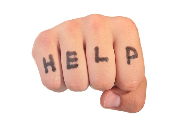 Fist - Help — Stock Photo, Image