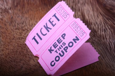 Tickets and coupon clipart