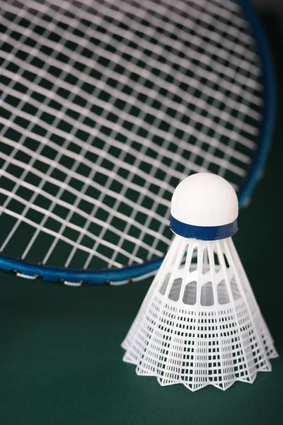 Equipamento de badminton — Fotografia de Stock