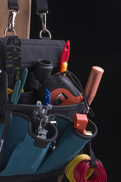 Electrician's bag — Stock Photo, Image