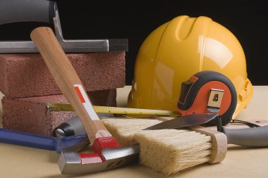 Worker's tools clipart