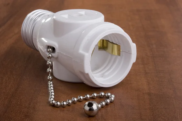 Interruptor de lâmpada — Fotografia de Stock