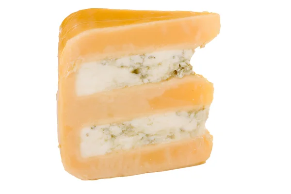 Gloucester met blauwe kaas — Stockfoto