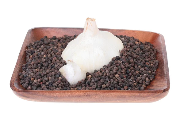 Black pepper — Stock Photo, Image