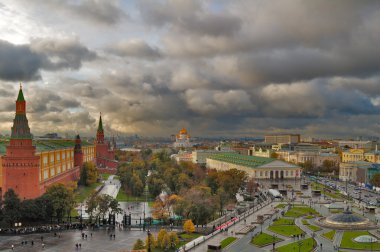 Center of Moscow clipart