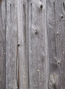 Weathered gray wooden boards background clipart