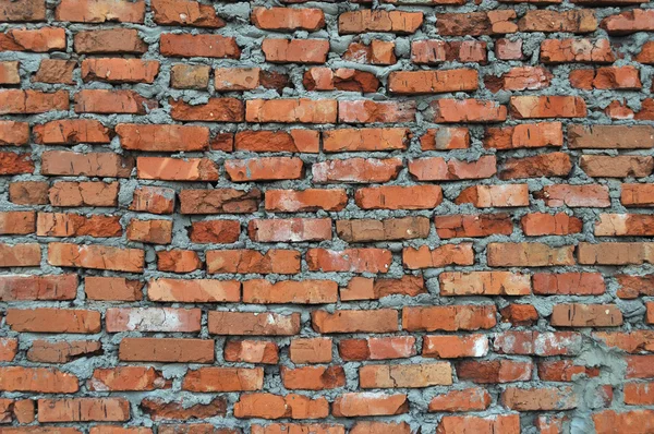 Rústico parede de tijolo vermelho fundo — Fotografia de Stock