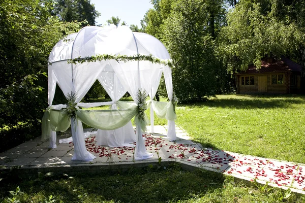 結婚式のテント — ストック写真