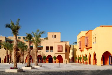 el gouna, Mısır şehir meydanında