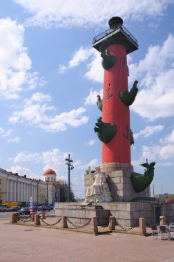 rostral sütun, saint-petersburg, Rusya Federasyonu